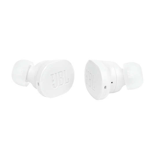 JBL Tune Buds - White - True wireless Noise Cancelling earbuds - Detailshot 4